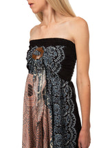 Aveline Black Multi Convertible Dress - view 1