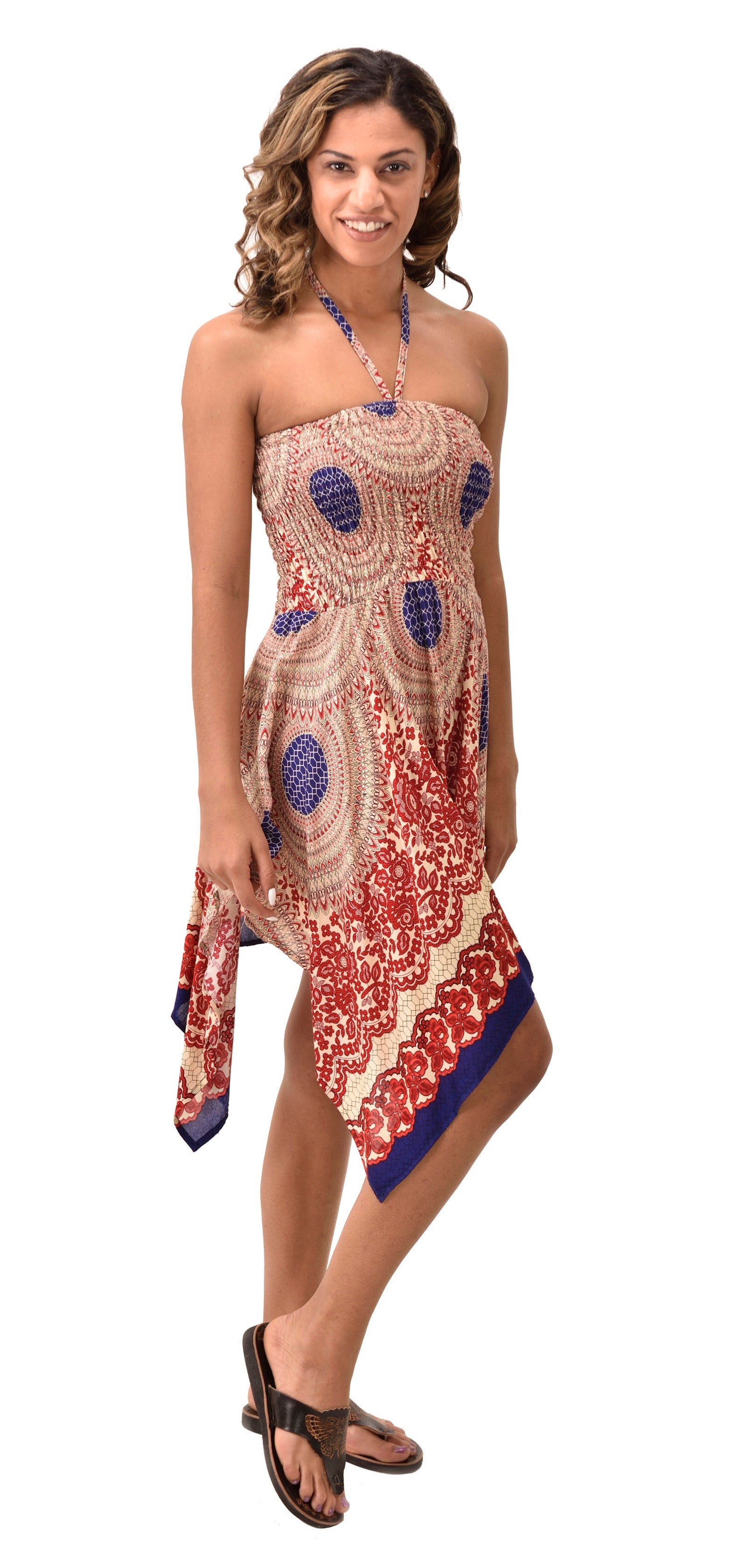 Elara Honeycomb Convertible Dress - view 4