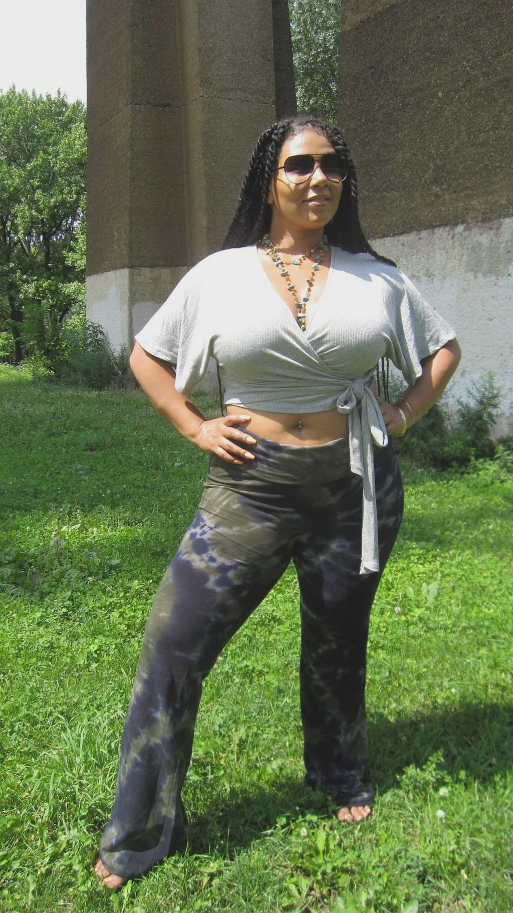 Iona Relaxed Statement Bottom - view 2