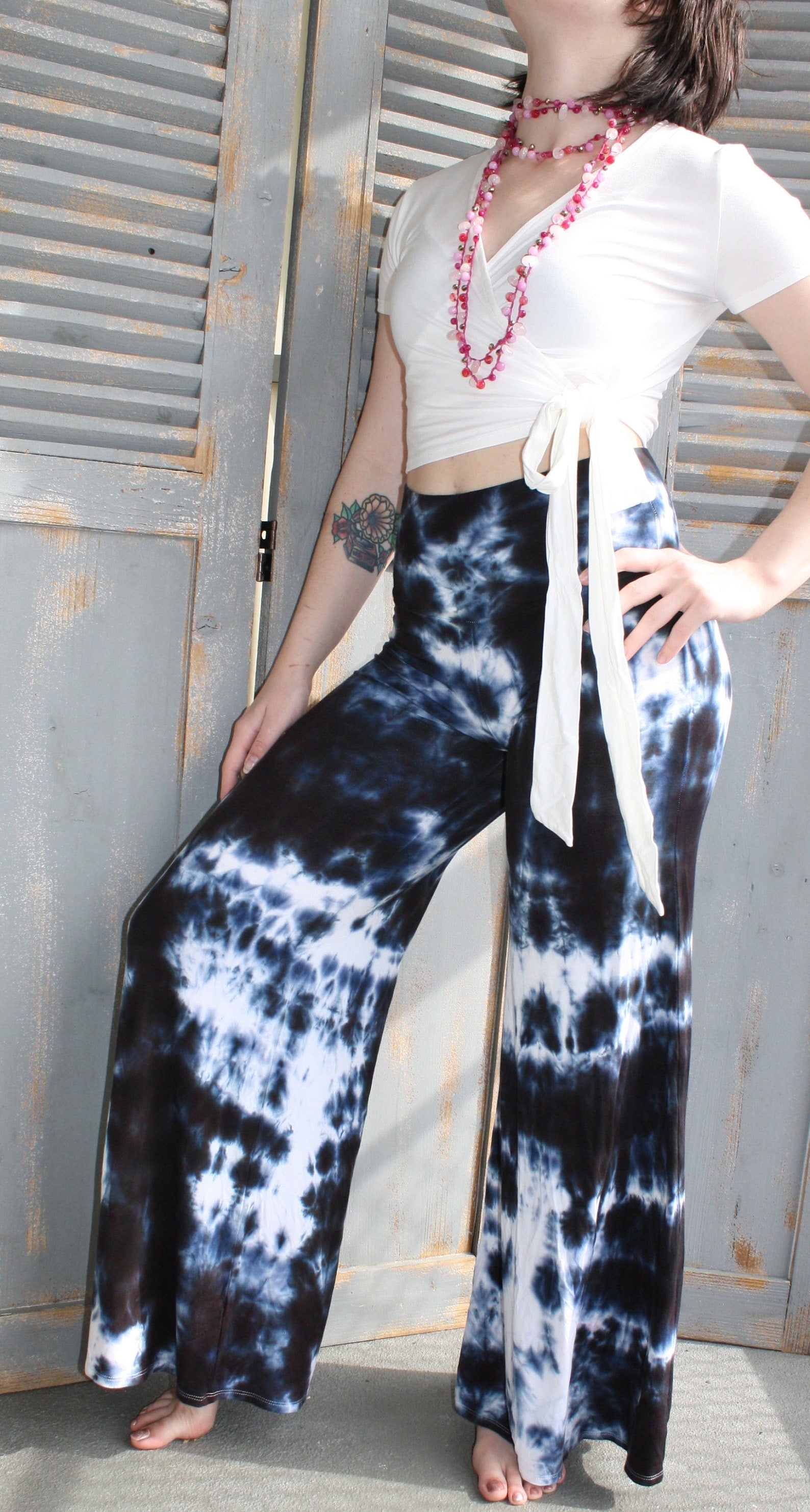 Kira Wide Leg Palazzo Pant - view 1