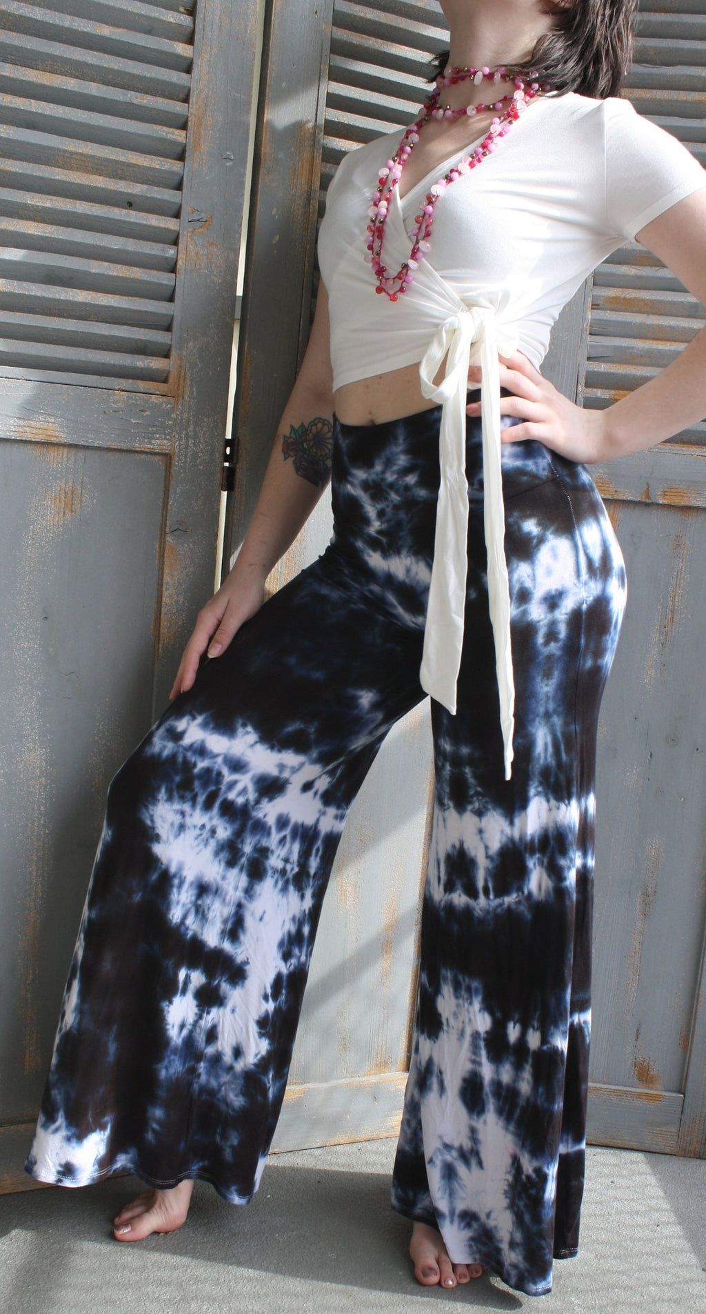 Kira Wide Leg Palazzo Pant - view 2
