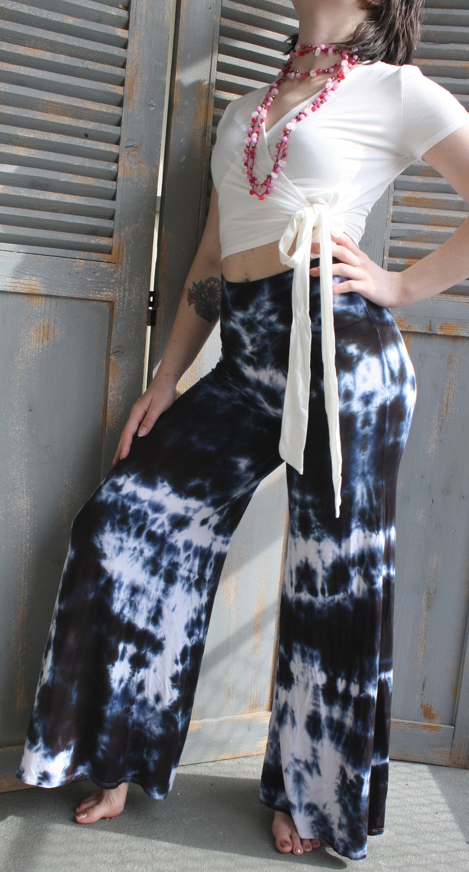Kira Wide Leg Palazzo Pant - view 2