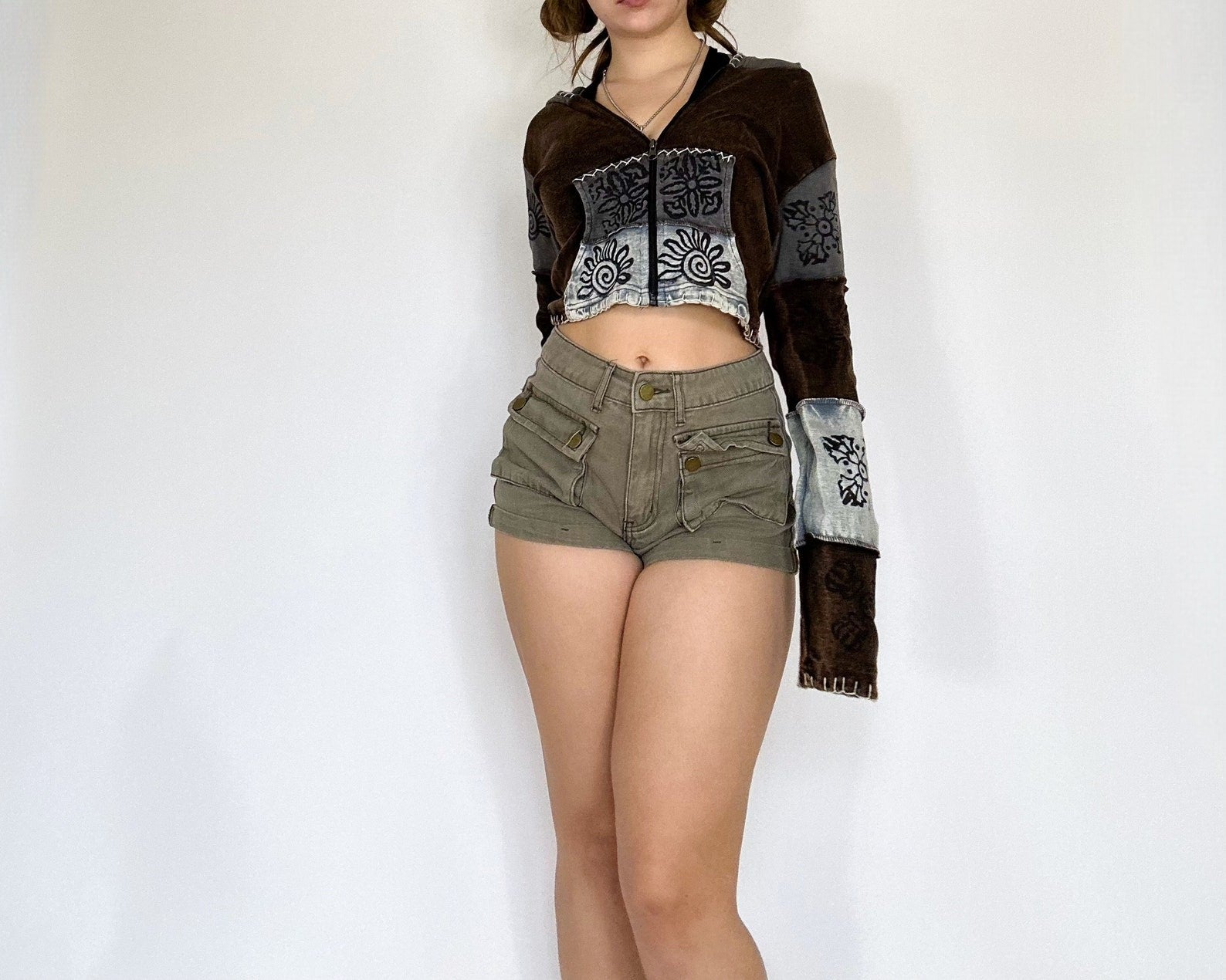 Lennon Cropped Hoodie - view 1