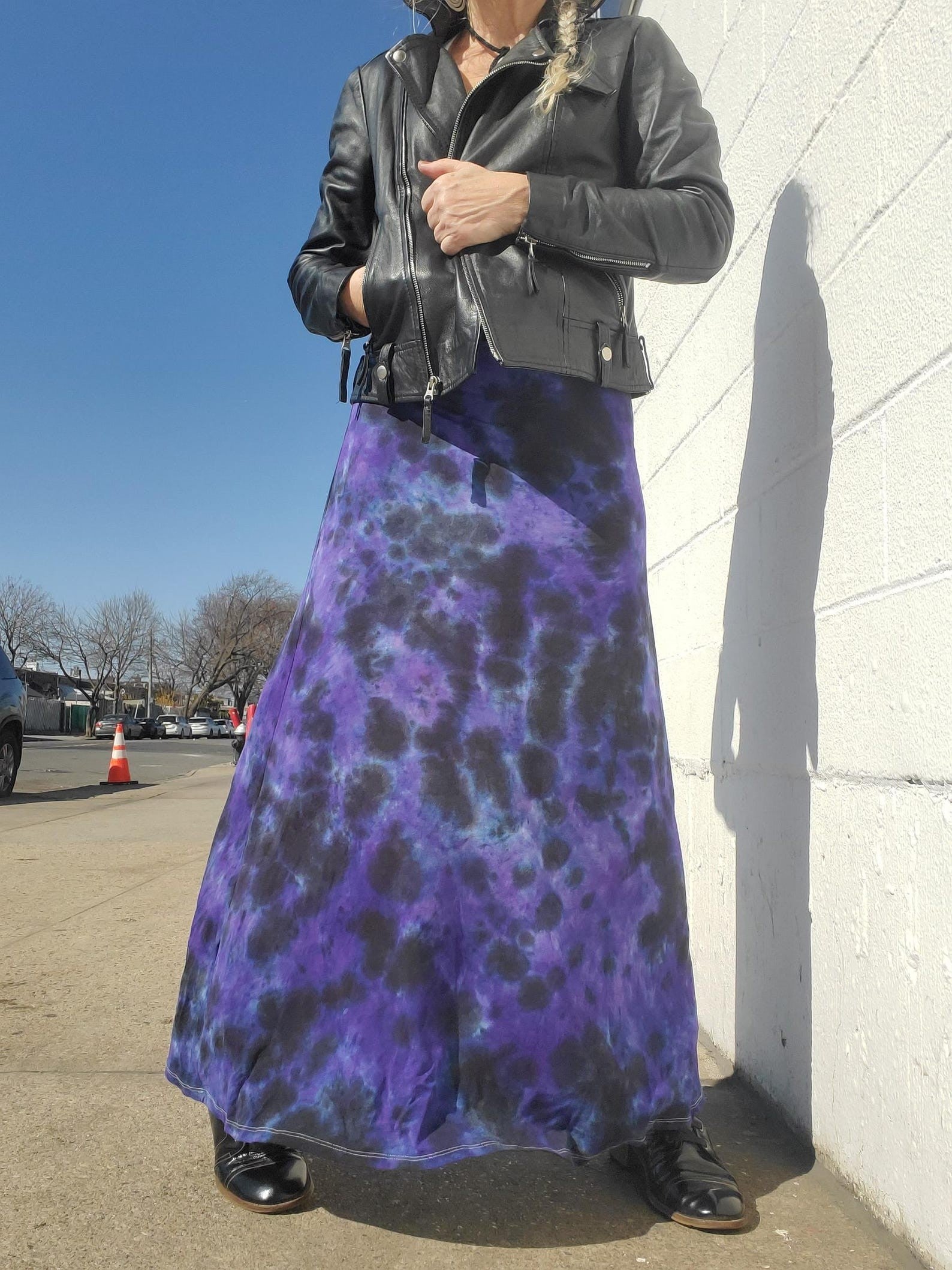 Luna Tie Dye Maxi Skirt - view 2
