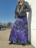 Luna Tie Dye Maxi Skirt - view 3