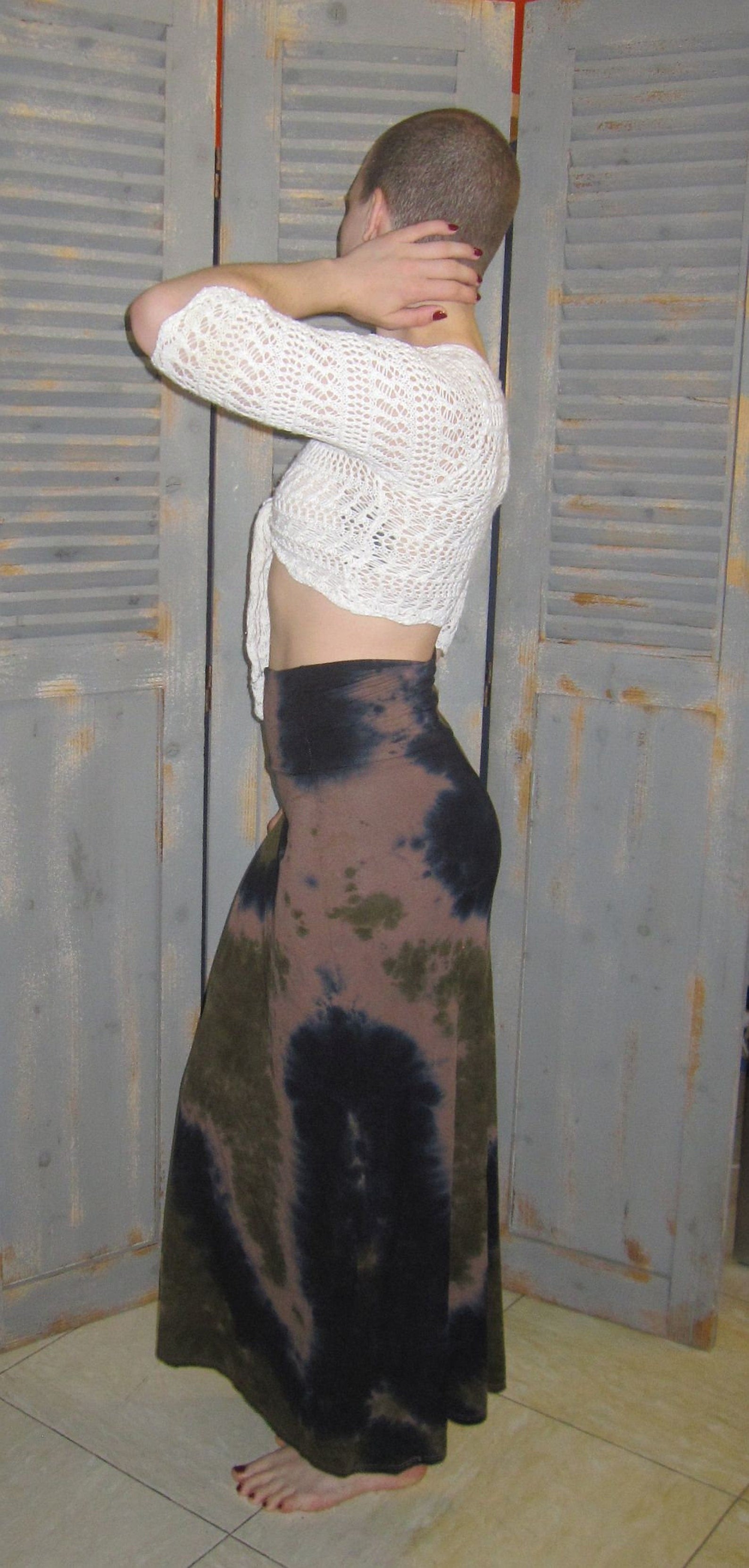 Mira Tie Dye Maxi Skirt - view 2