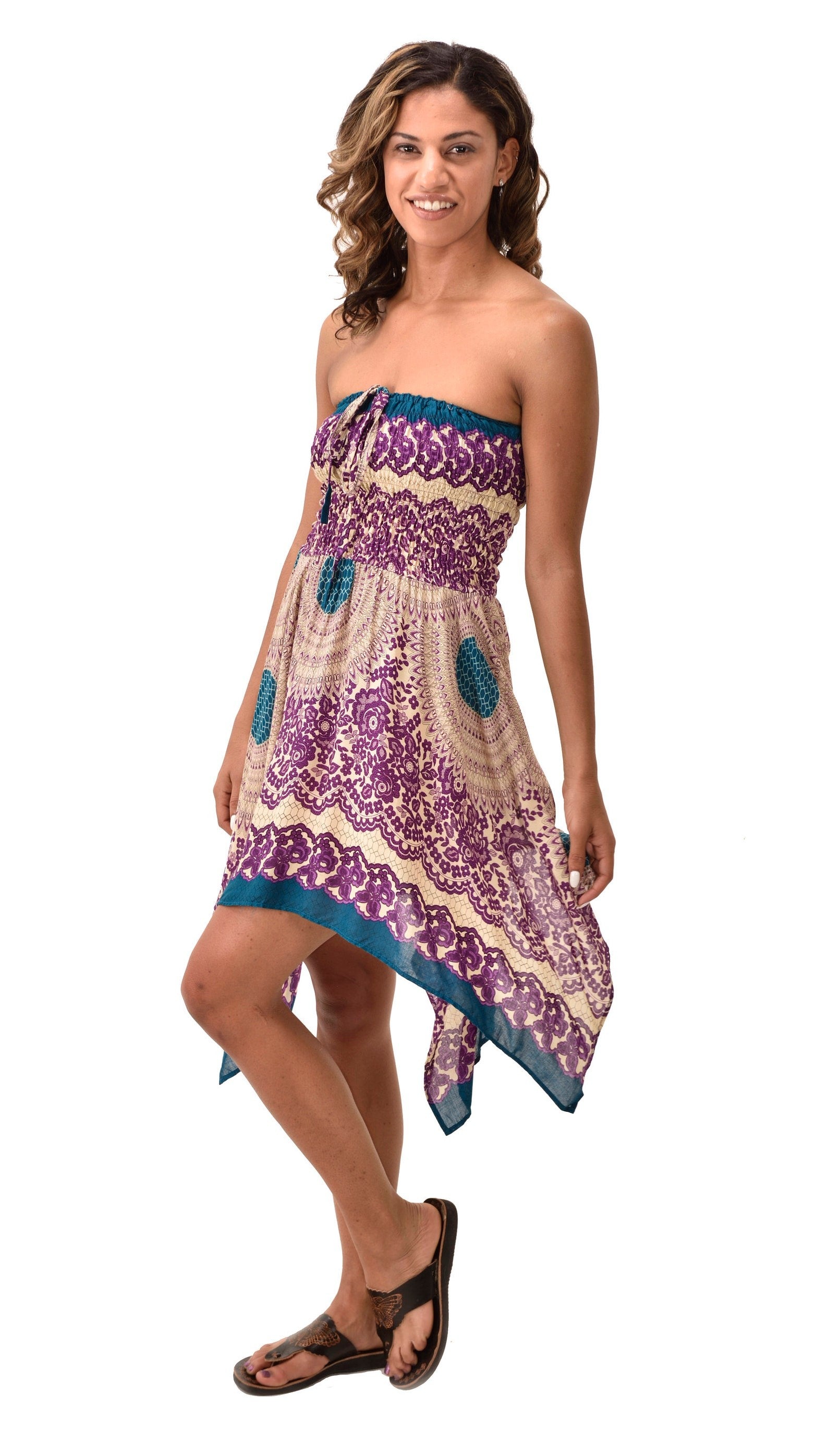 Rhea Honeycomb Convertible Dress - view 3