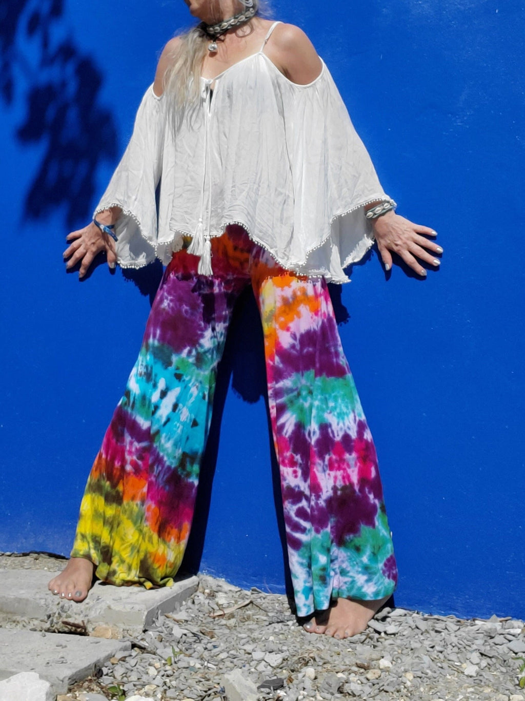 Selene Wide Leg Palazzo Pant - view 1