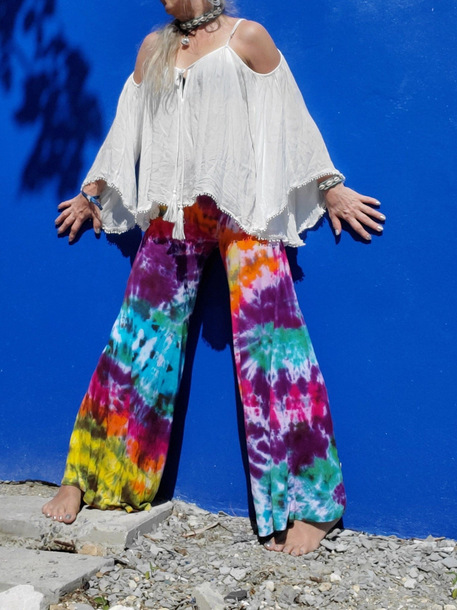 Selene Wide Leg Palazzo Pant - view 1