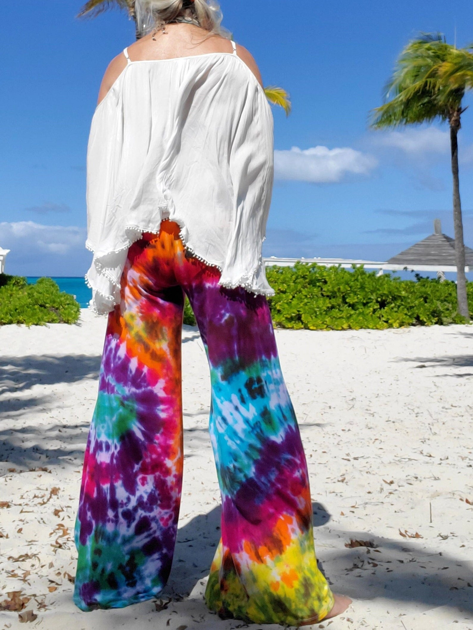 Selene Wide Leg Palazzo Pant - view 2