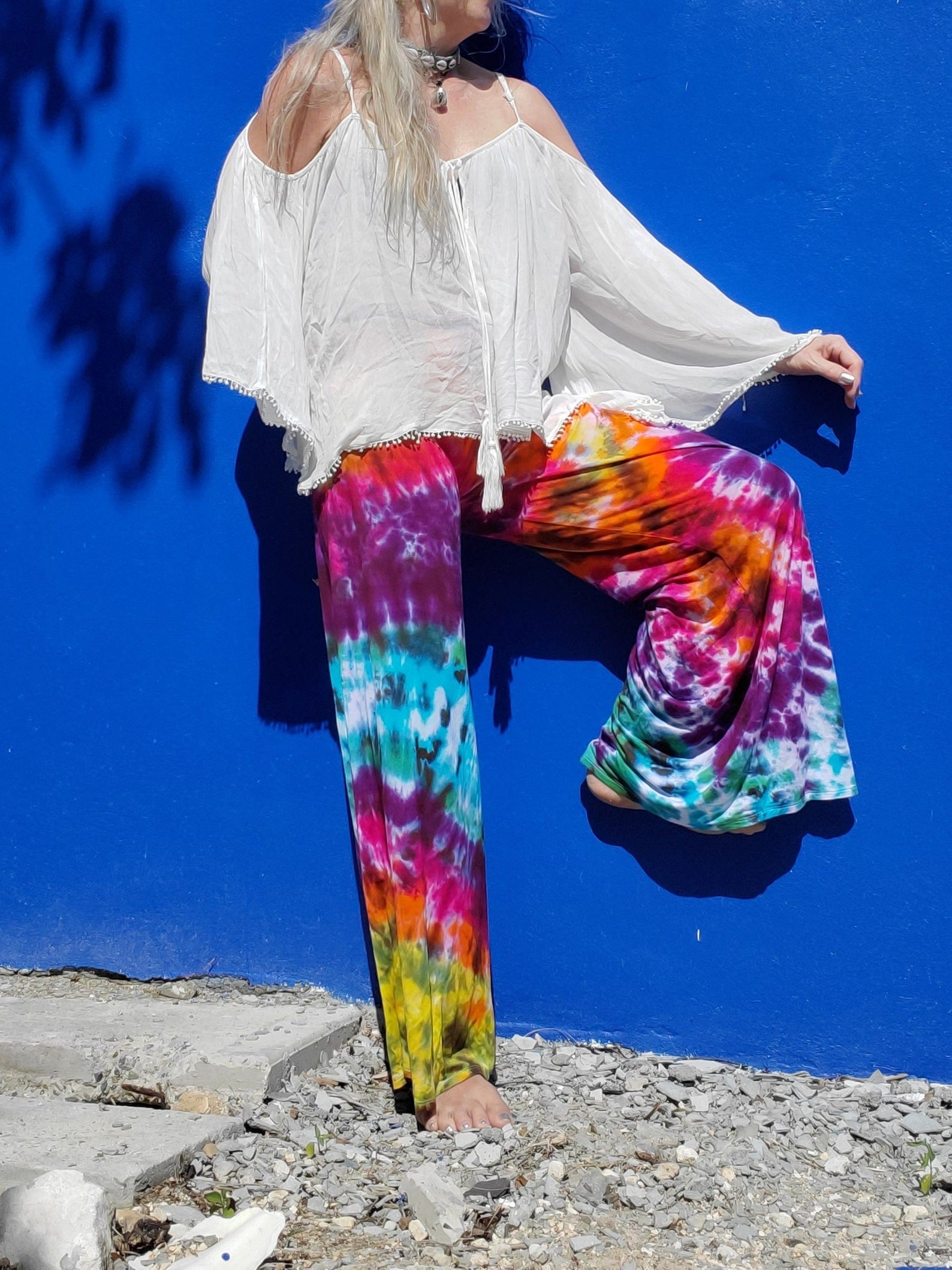 Selene Wide Leg Palazzo Pant - view 3