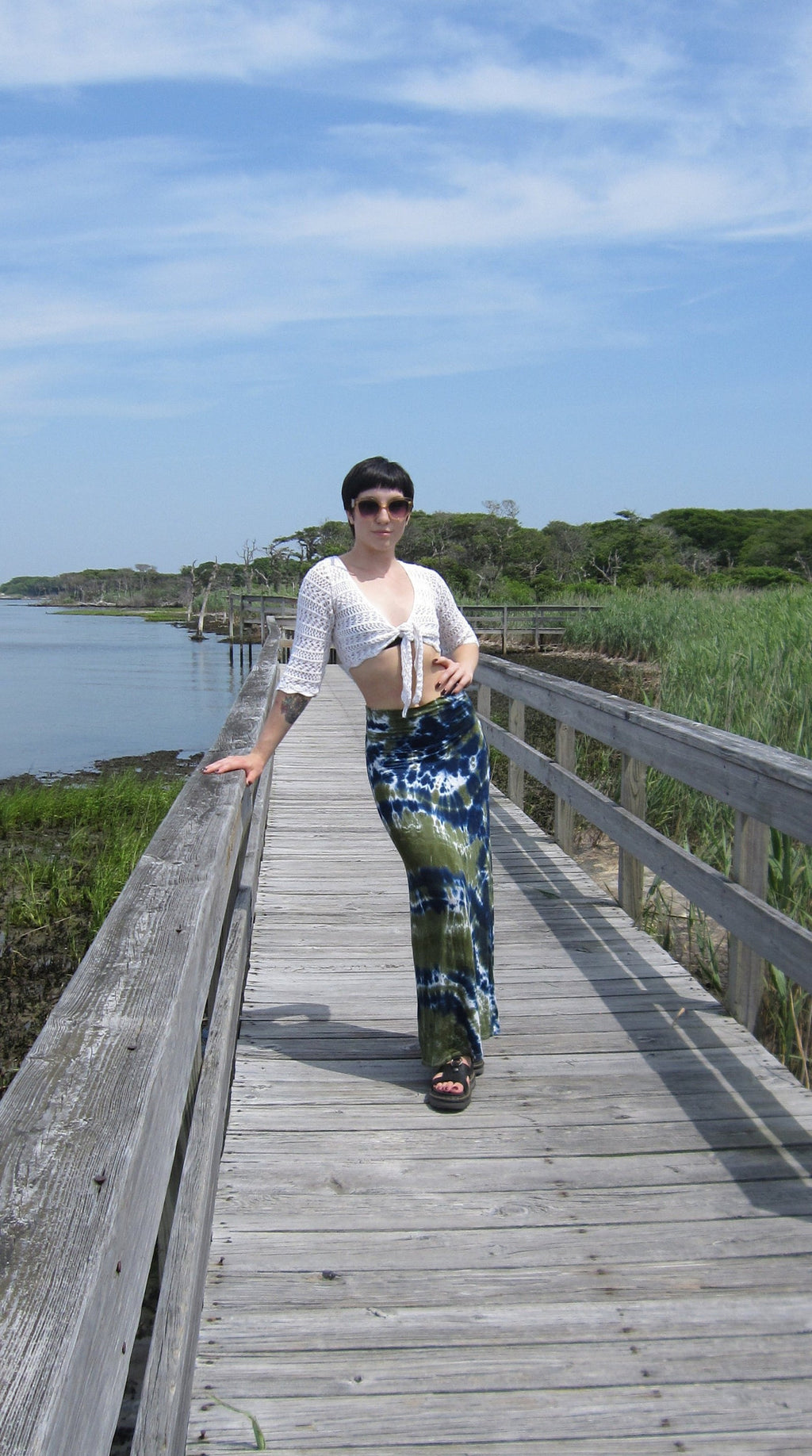 Sierra Tie Dye Maxi Skirt - view 2