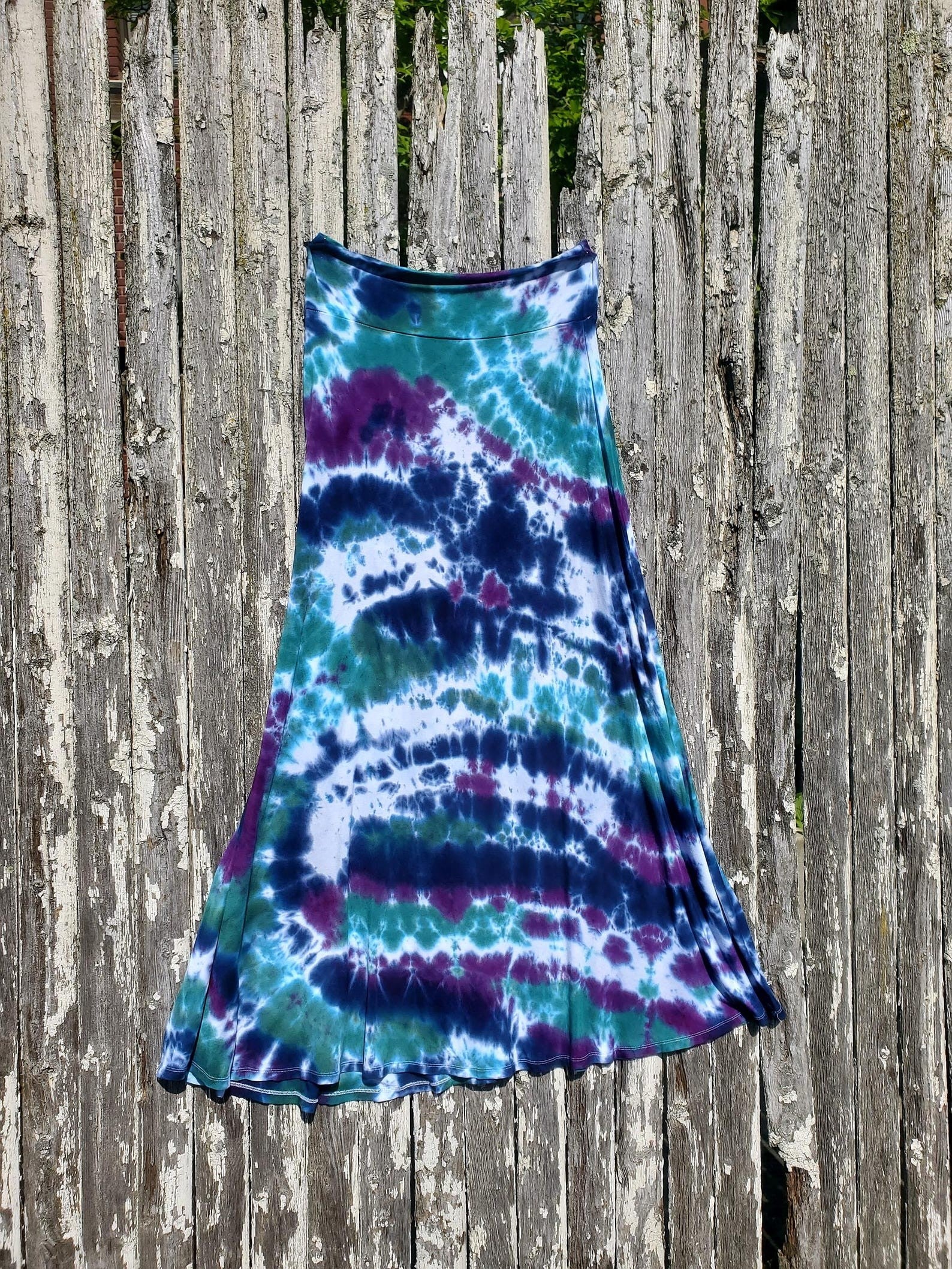 Vale Tie Dye Maxi Skirt - view 1